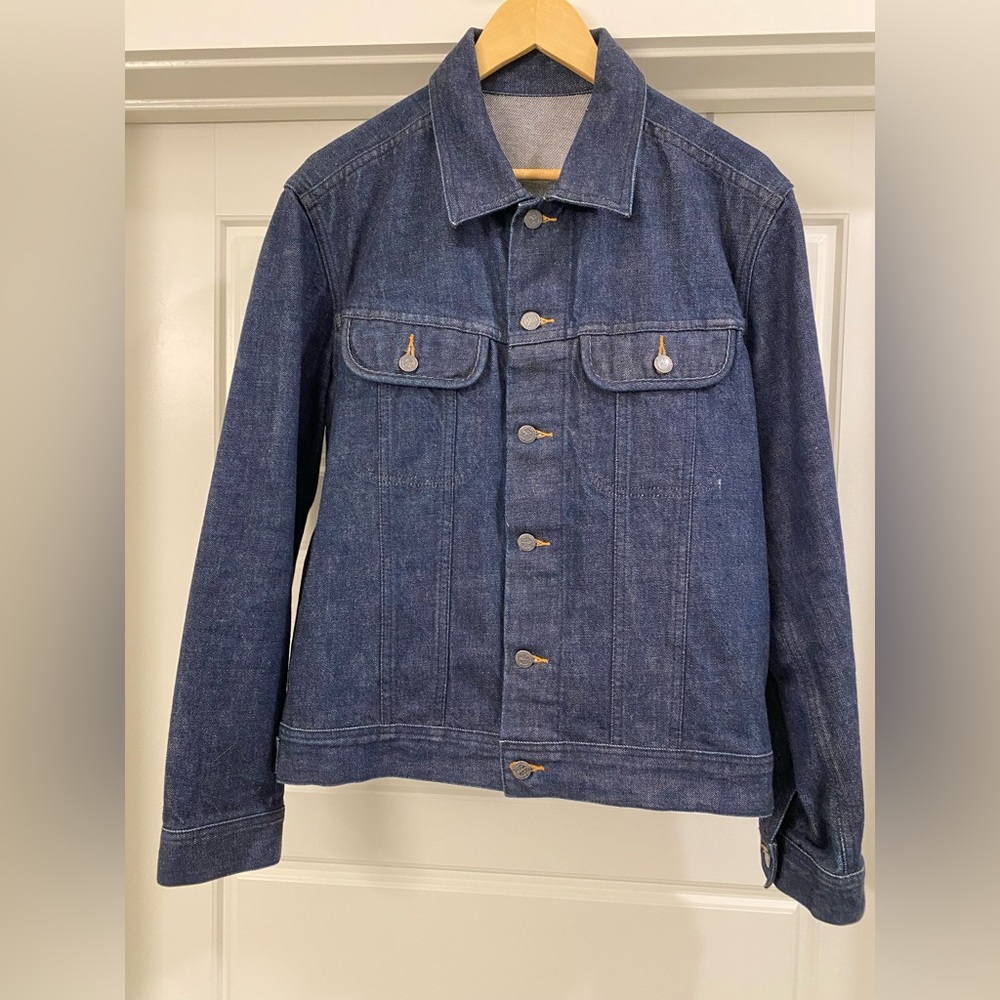 A.P.C. Blue Jean Jacket Large L